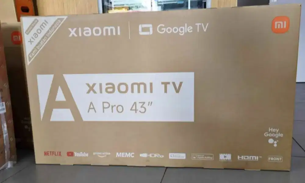 TV XIAOMI 43 A PRO QLED 4K 2026 Google TV HDR10+ Dolby Atmos AIRPLAY