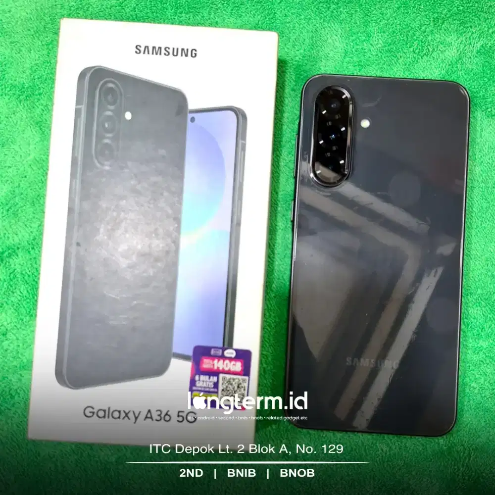 Samsung A36 5g 8/256gb SEIN, Free Adapter