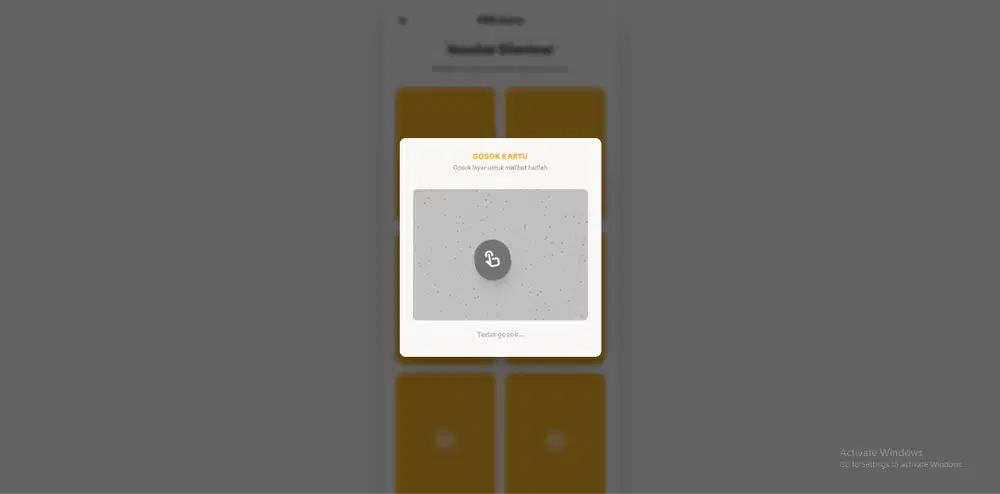 Gosok Voucher atau Gosok Angpao Dengan Panel Admin