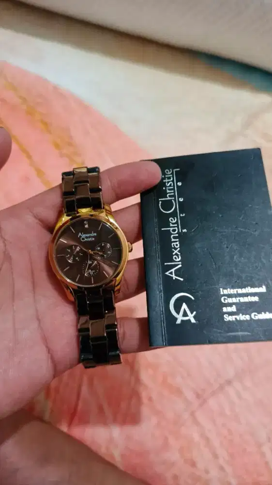 Alexandre Christie Brown Rosegold mulus
