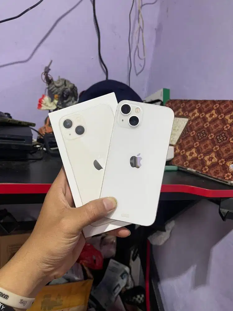 IPHONE 13 128 STARLIGHT MULUS LIKE NEW