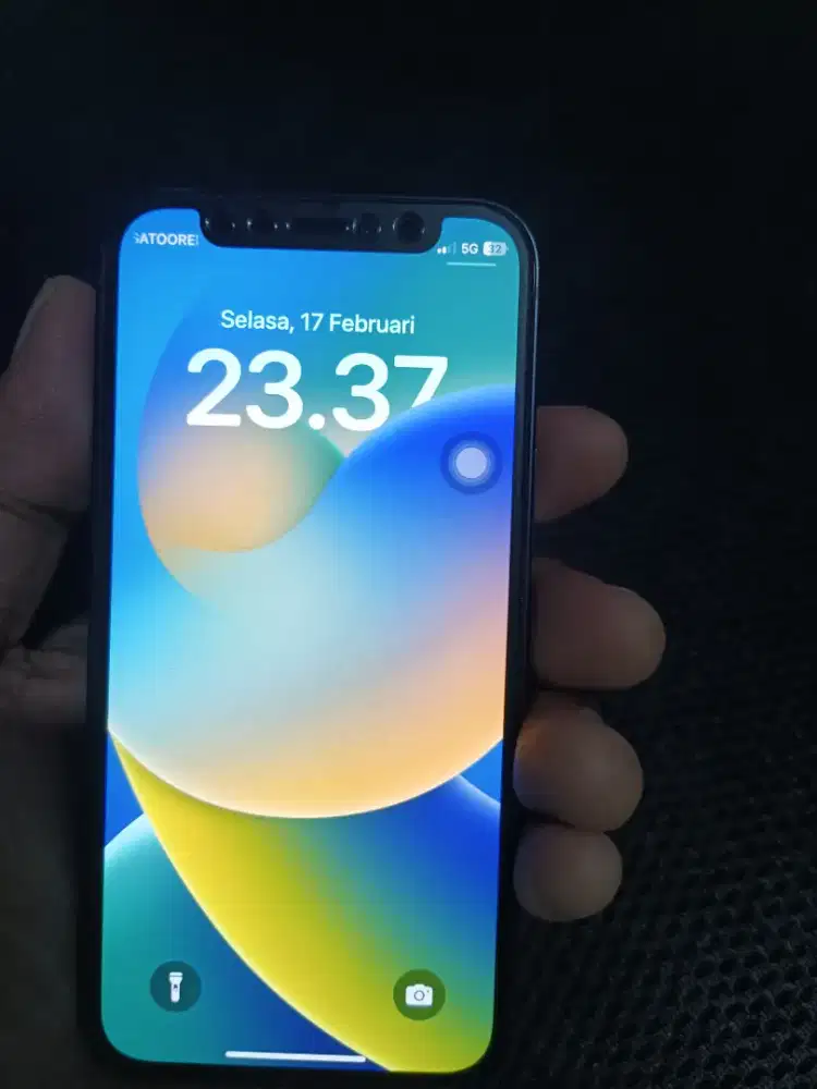 Iphone 12 Black 64gb Inter Fullset Indosat