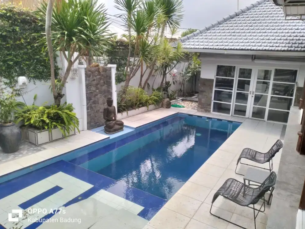 Villa dengan Lokasi Premium di Area Wisata Canggu