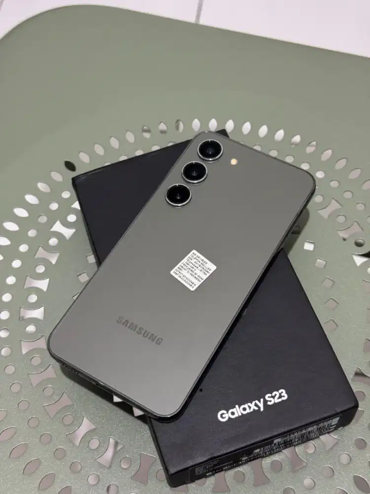 Samsung S23 8/256 SEIN Fullset Warna Green