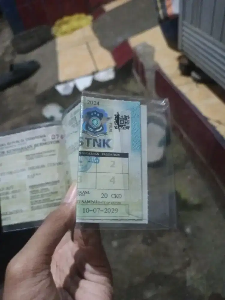 Permisi admin mau jual stnk honda merek r2