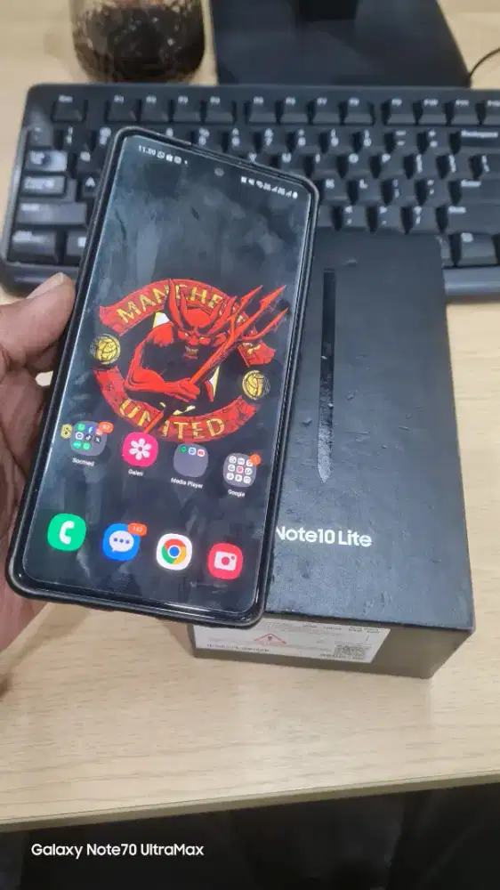 Samsung note 10 lite sein fullset no minus