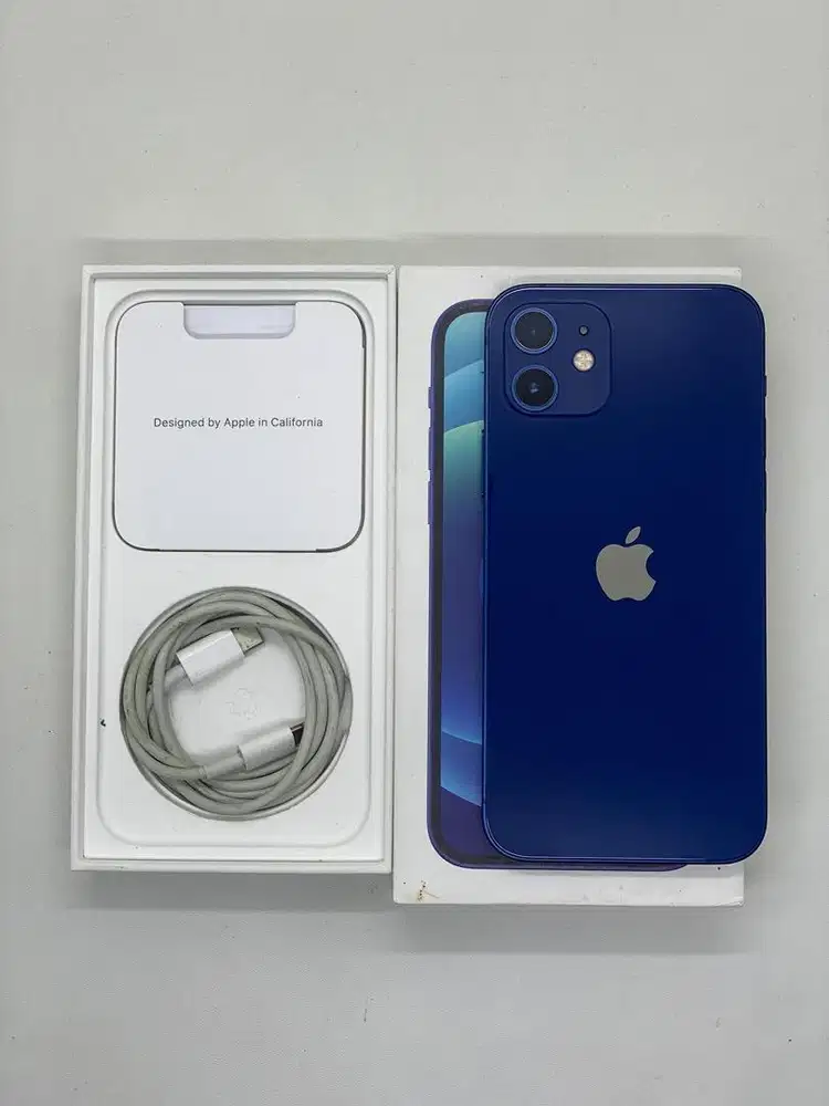 iPhone 12 64GB Resmi ex Digimap Blue
