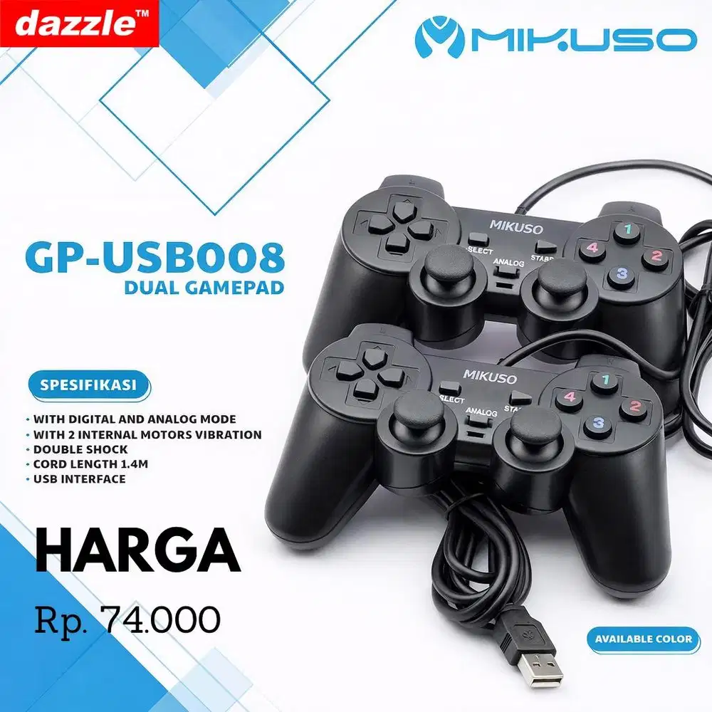 Gamepad Mikuso 008 Double