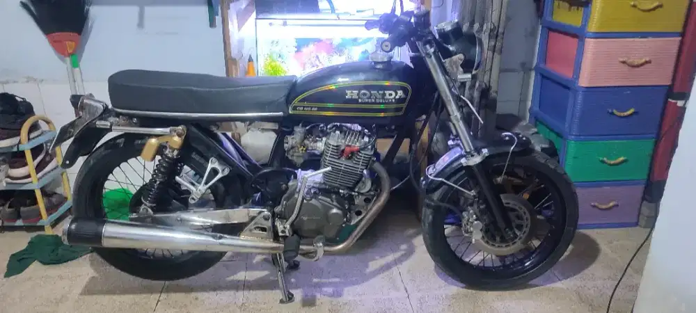 Honda CB basic GL100 lengkap spek up