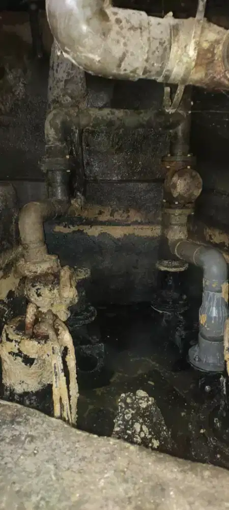 Pipa tersumbat /mampet