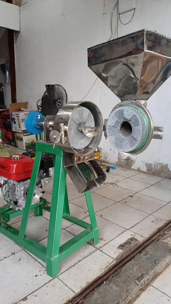 MESIN PENGGILING BUMBU FULL STAINLESS