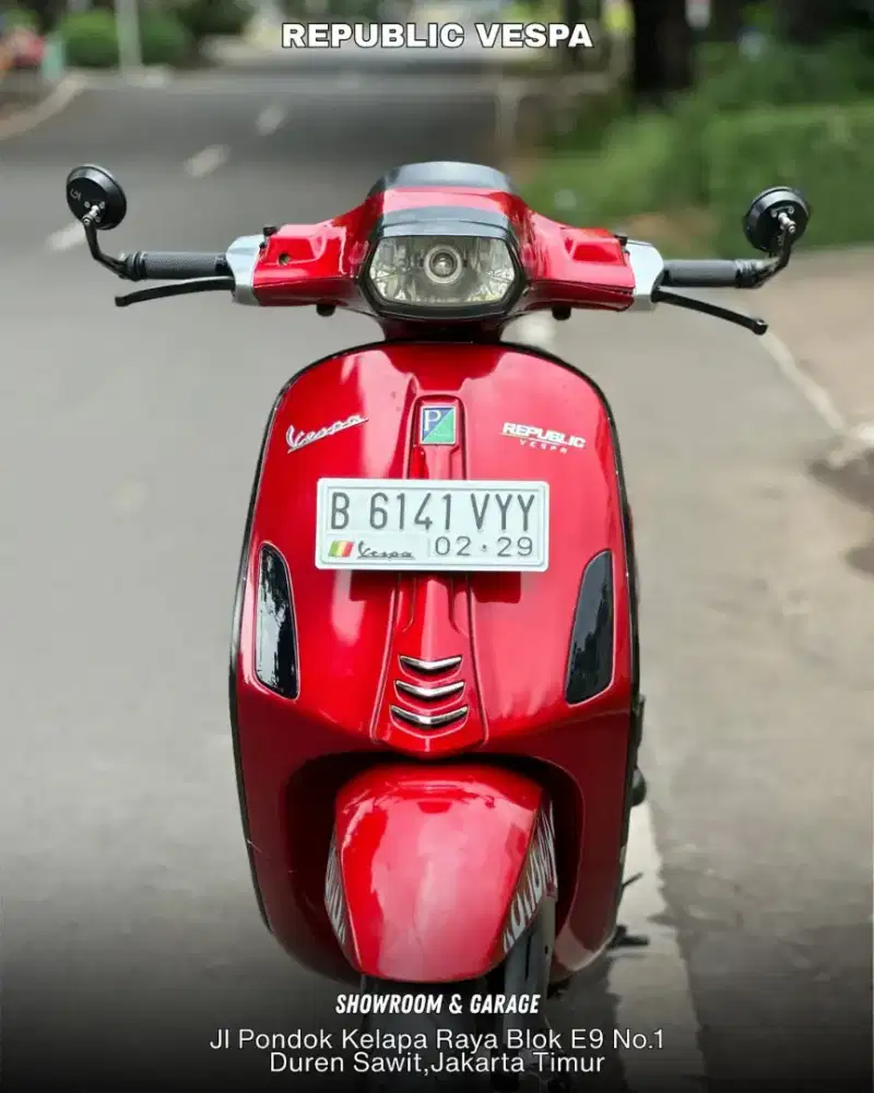 DIJUAL PIAGGIO VESPA SPRINT 3V 150 TH 2014 PERFECT CONDITION