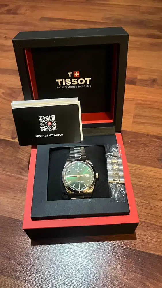 tissot gentleman 80 powermatic green