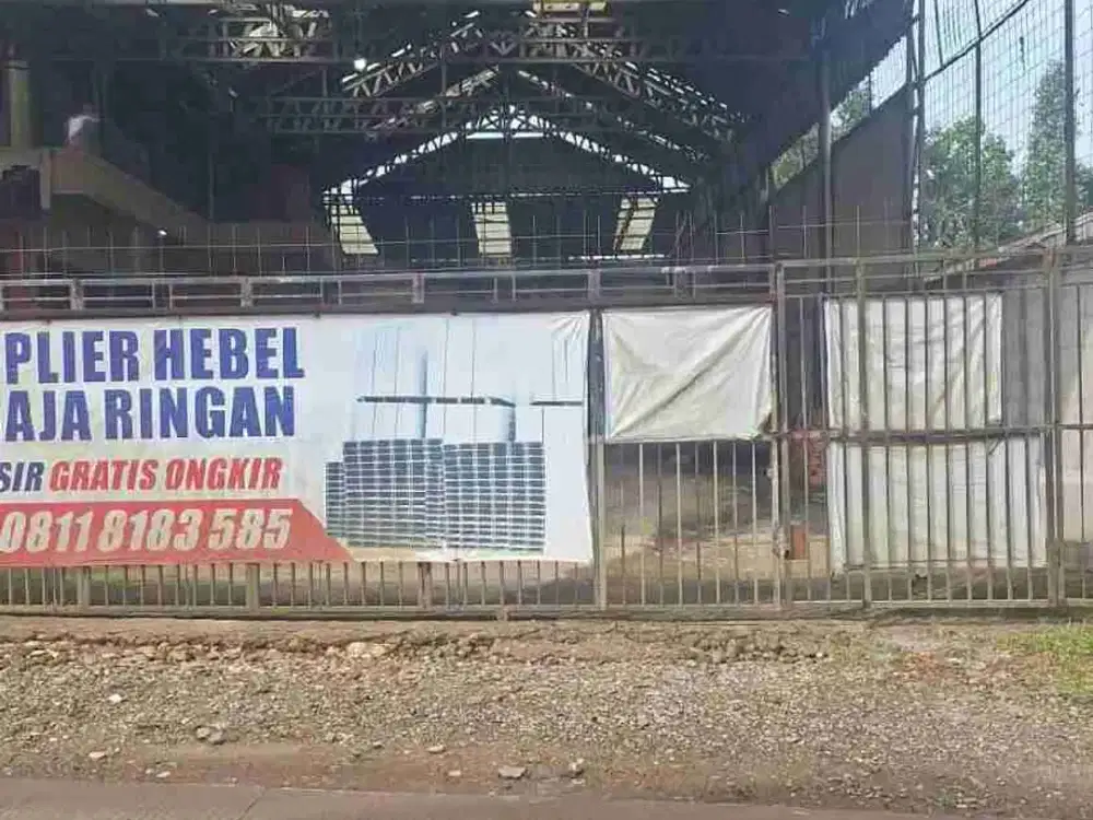 Disewakan gudang bekasi