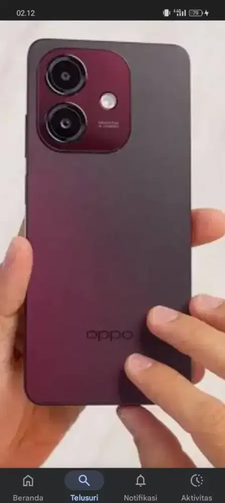 Likenew mulus Oppo A3X original no refurbish.. 4/128 bukan 64. Mulus