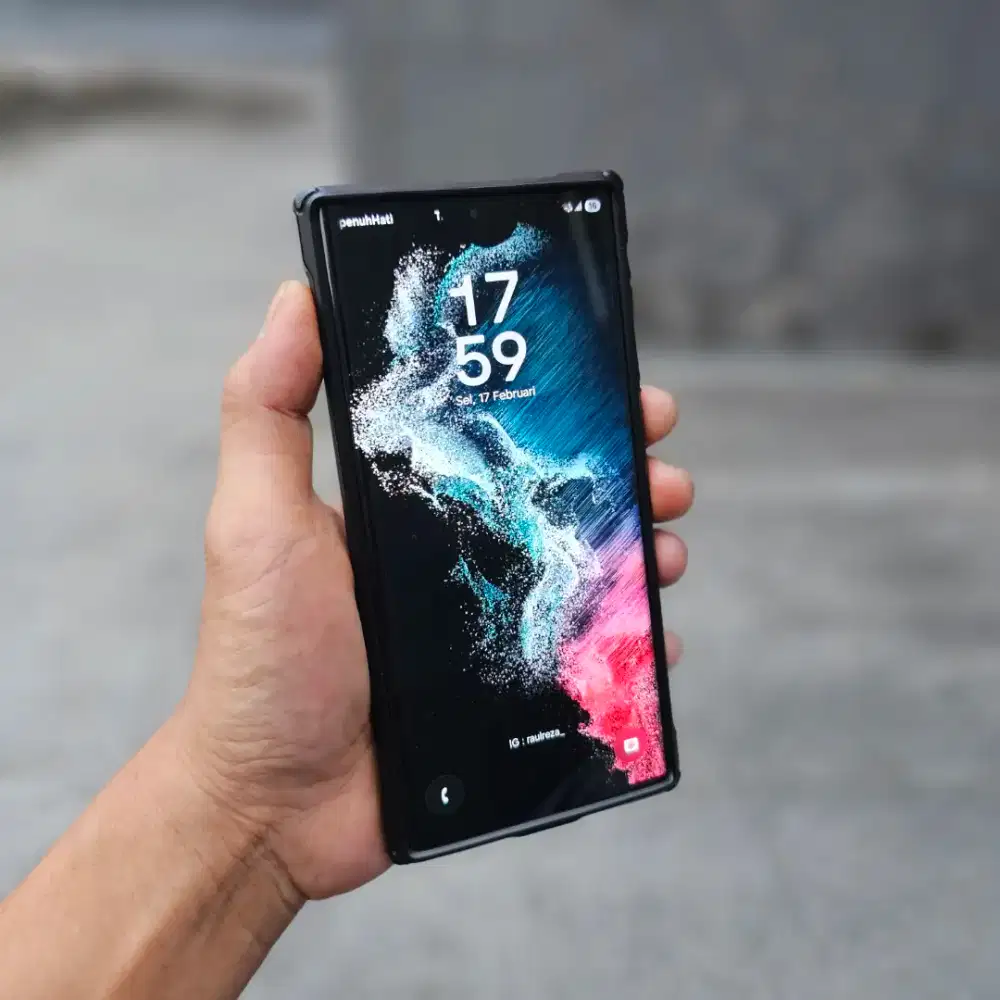 SAMSUNG GALAXY S22 ULTRA 5G SEIN 8/128 GB MINUS TOMPEL FUNGSI NORMAL