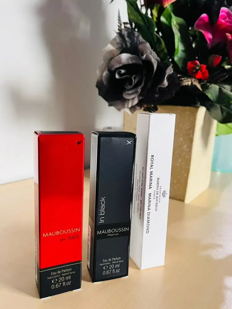 Parfum travel size Mouboussin, Marina De bourbon