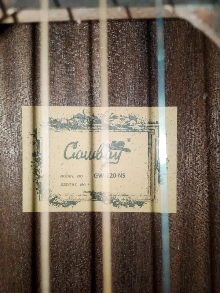 Gitar Cowboys akustik elektrik 3/4 GW-120NS