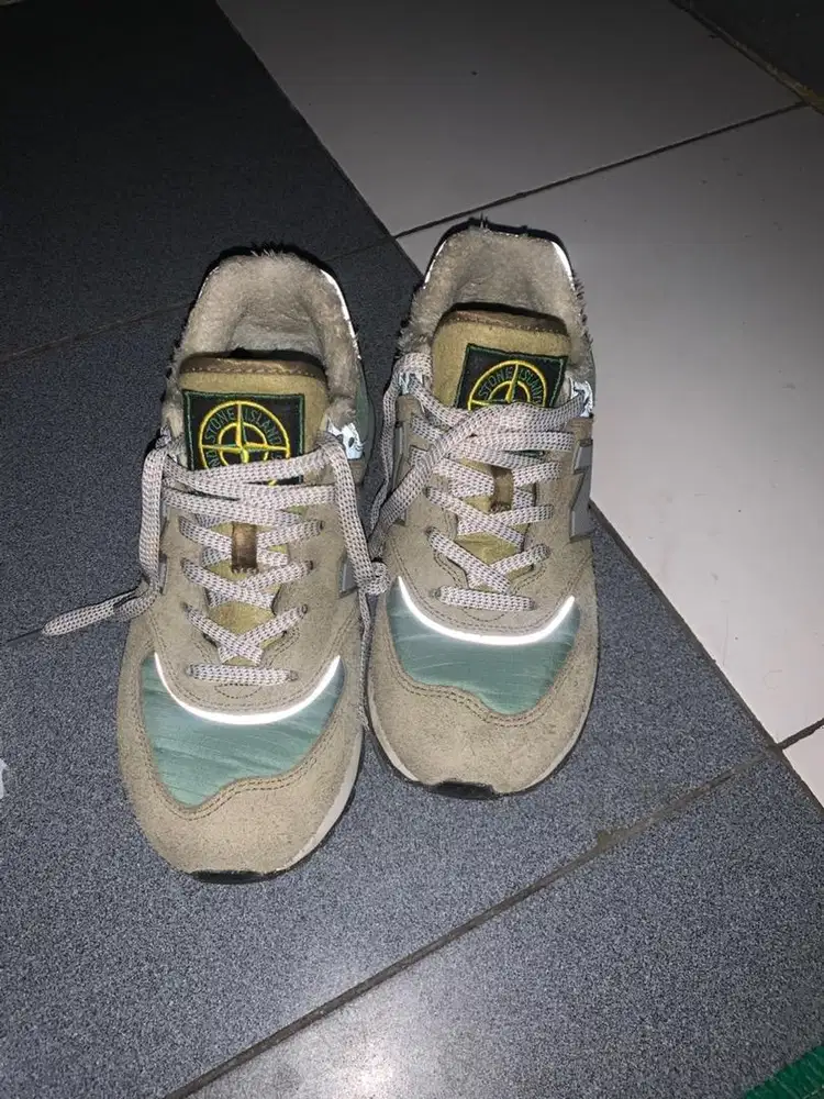 JUAL CEPAT SEPATU NEW BALANCE X STONE ISLAND 574 LEGACY