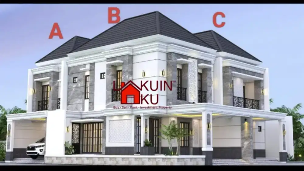 Dijual Rumah Baru American Dharmahusada,Kertajaya,Galaxy Mall ,ITS