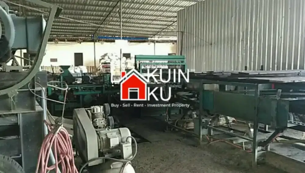 Dijual Pabrik Masih Aktif Dekat Pelabuhan Lamongan,Gresik,Surabaya