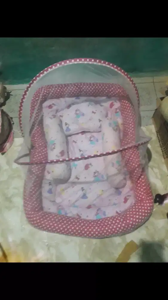Kasur bayi kelambu 1set