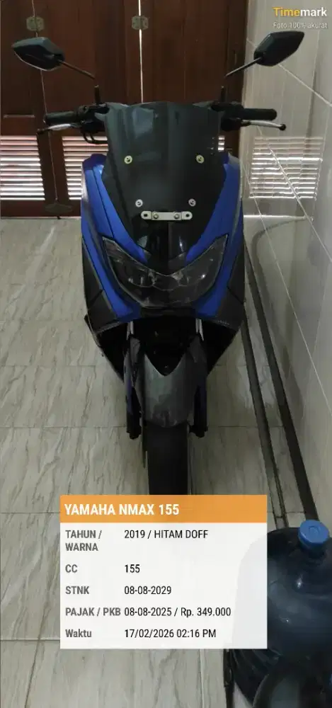 YAMAHA NMAX 155 2019 HITAM DOFF