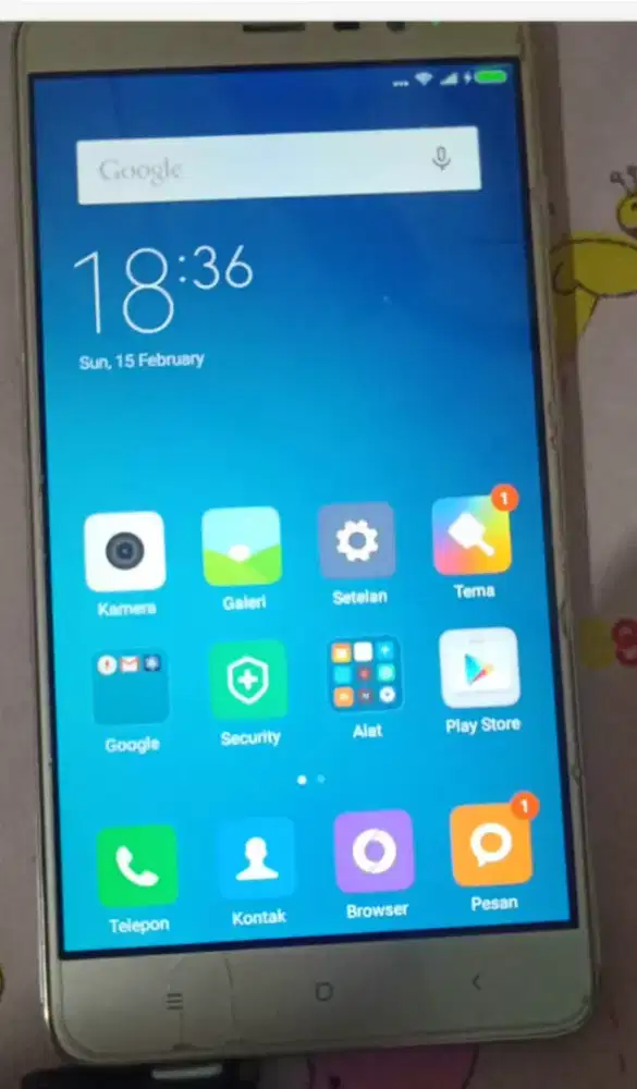 Jual hp redmi note 3 bekas