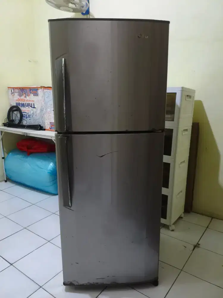 Dijual Kulkas LG GN-V212RLT 2 Pintu - Silver Gray