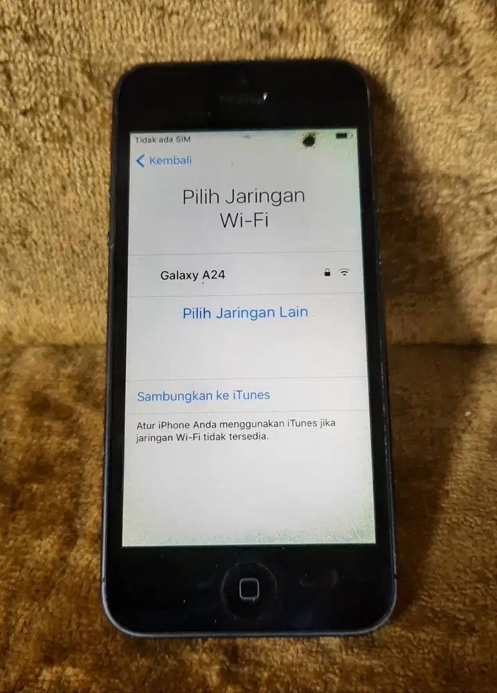 Iphone 5 64gb terkunci iCloud sehabis di reset