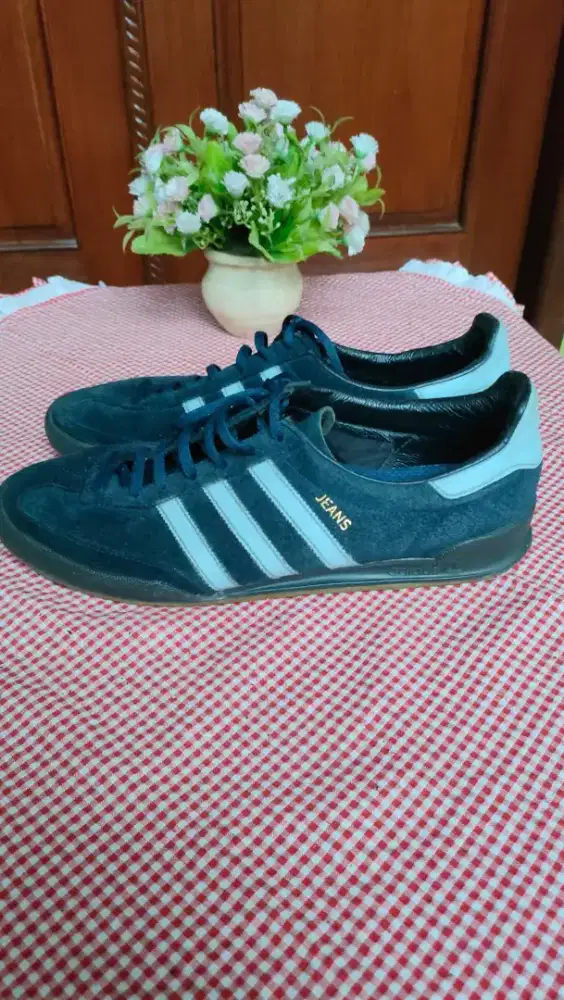 Sepatu casual ket adidas jeans argen size 44