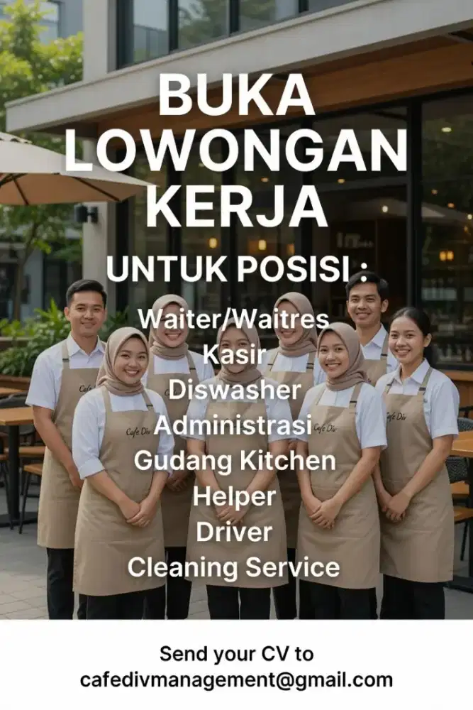 Mencari staff crew outlet