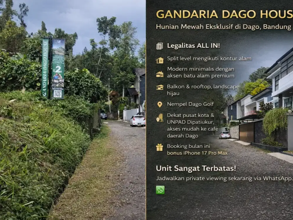 Hunian Mewah Nempel Dago Golf, Harga Masih Masuk Akal?!