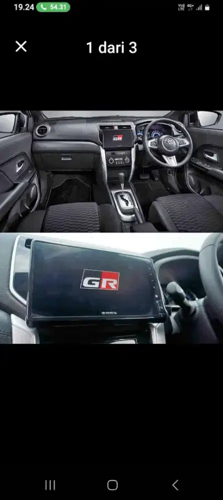 Head unit rush GR 2025 werles carplay