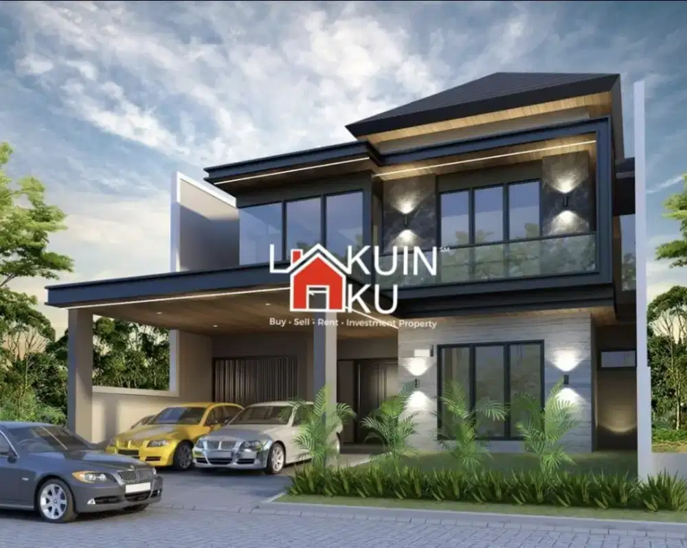 Dijual Rumah Baru Modern Minimalis Mewah Citraland Waterfront,Ciputra