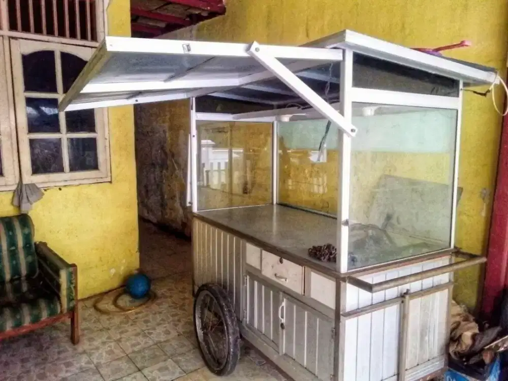 Gerobak Alumunium 1,8 meter