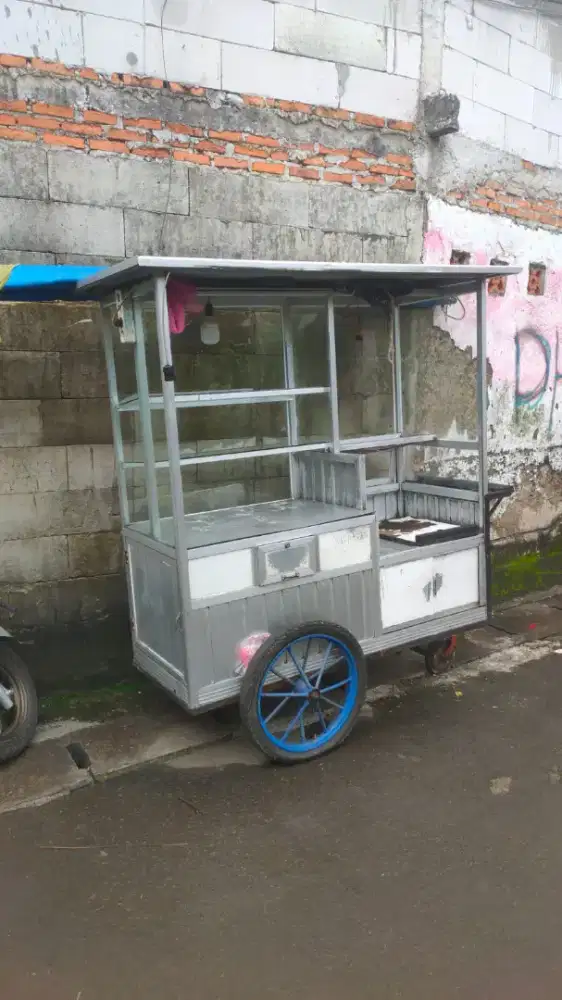Gerobak Gorengan 1,5 meter
