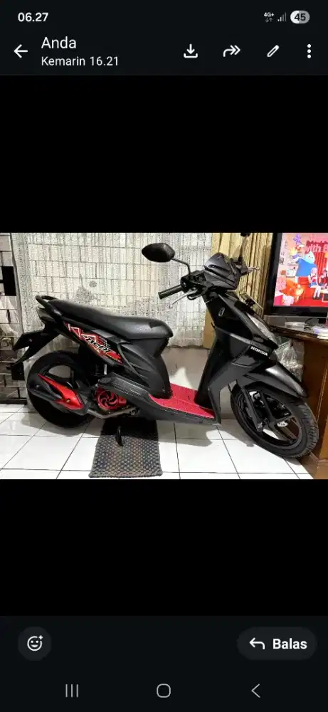 Motor Beat karbu