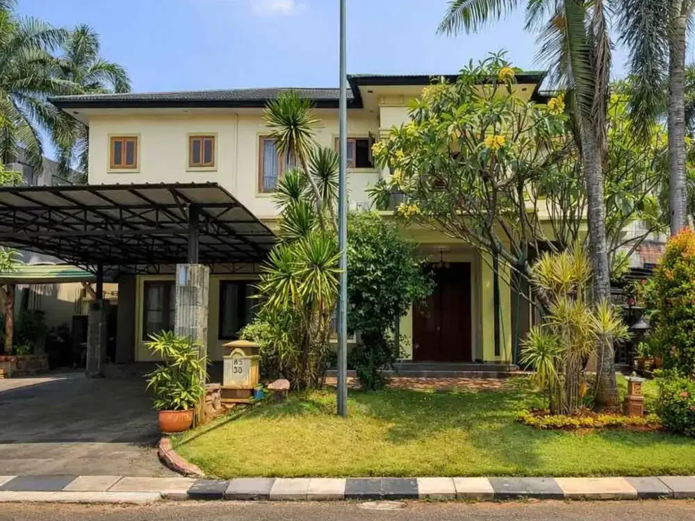 Jual Rumah Tanah Luas di Dalam Cluster Kota Wisata Cibubur