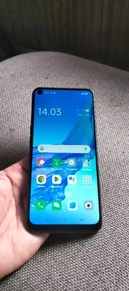 Oppo A53 4G LTE 4/64 sidik jari batangan normal siap pakai