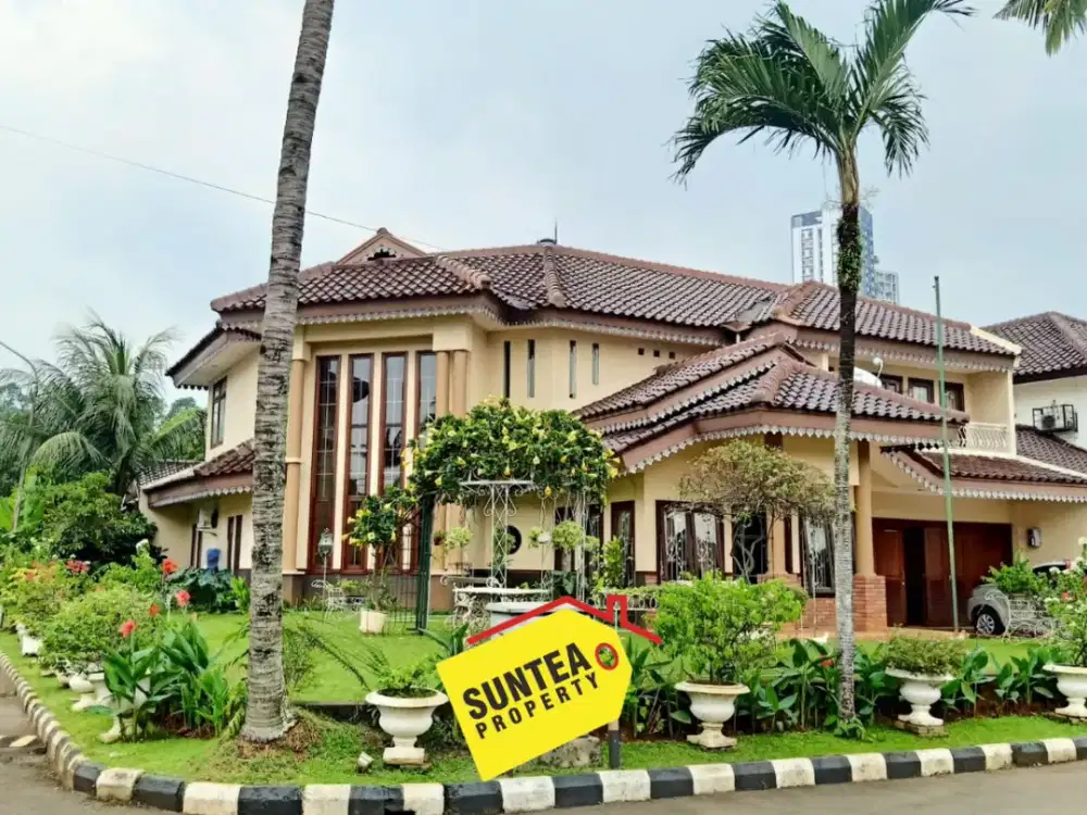 Dijual Murah Rumah Luas Seperti Villa  di Bintaro Jaya 7 Lokasi Strategis dekat Lotte Mart, Rs. Premier Bintaro, Sekolah Global Jaya, British Internat