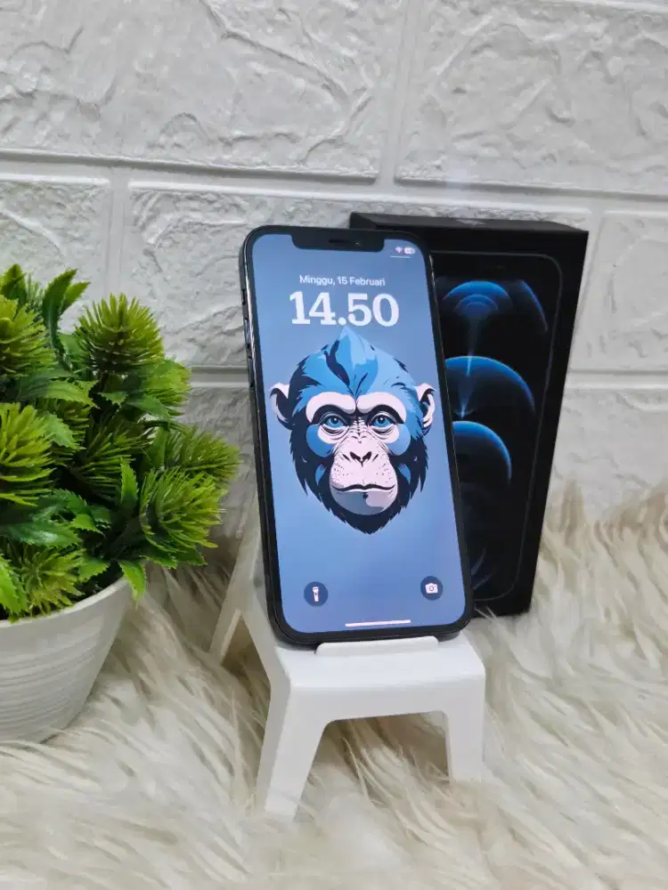 IPhone 12 Pro 256Gb iBox Indo Resmi Biru