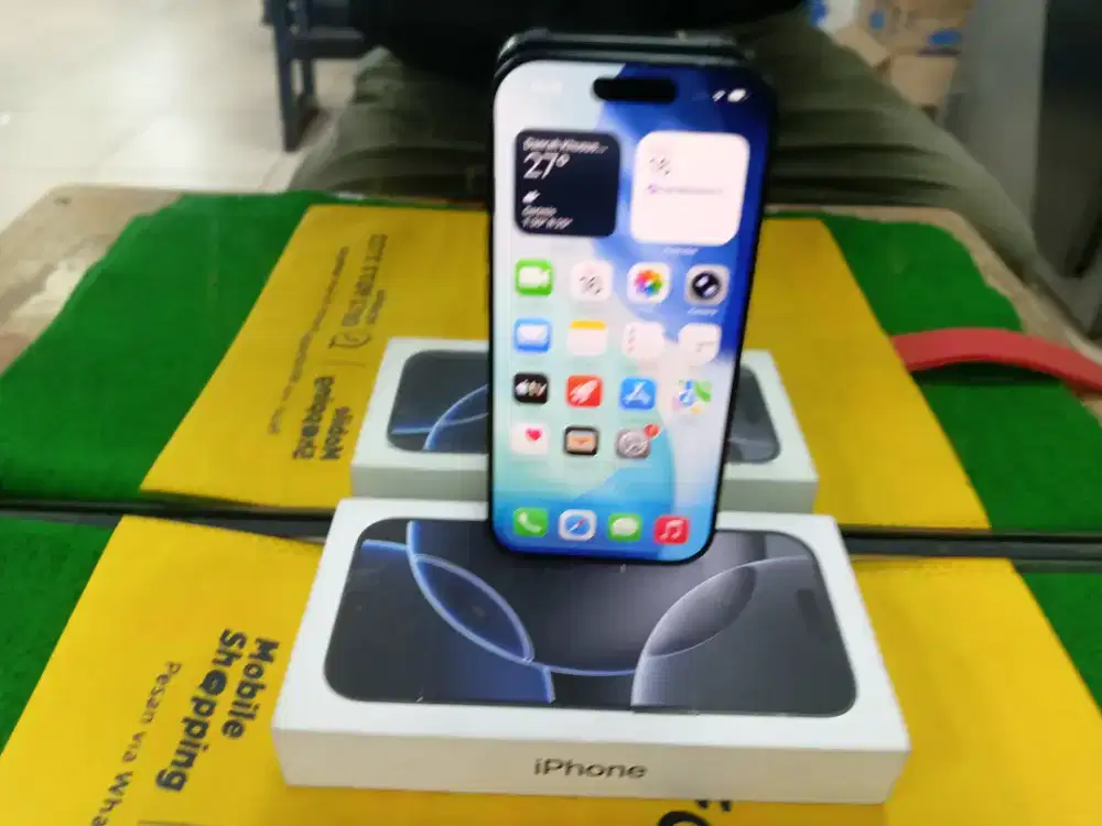Iphone 16 Pro 128 Ibox mulus no minus lengkap pa/a