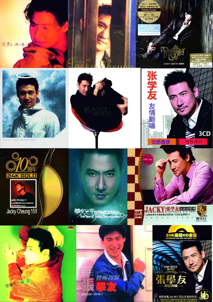 Koleksi Discography Lagu Jacky Cheung Album 1986-2020 Audiophile MP3
