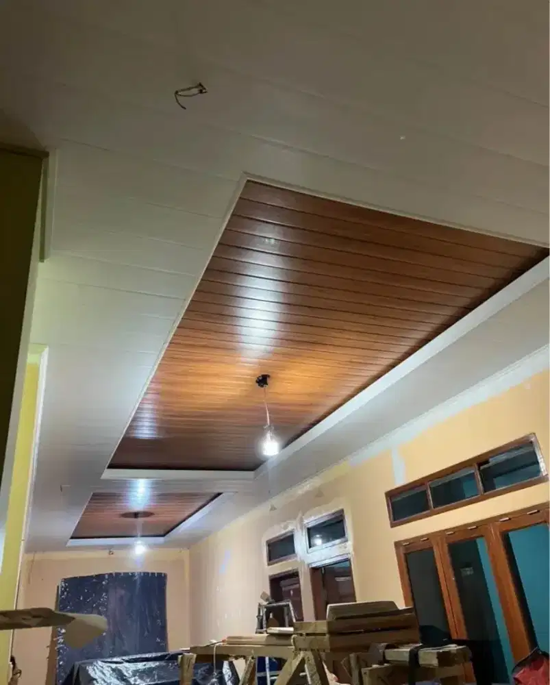 Melayani pemasangan plafon PVC dan segala bahan matrial plafon PVC