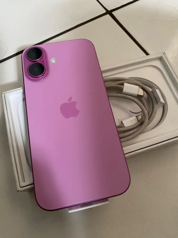 Iphone 16 basic 128gb pink resmi