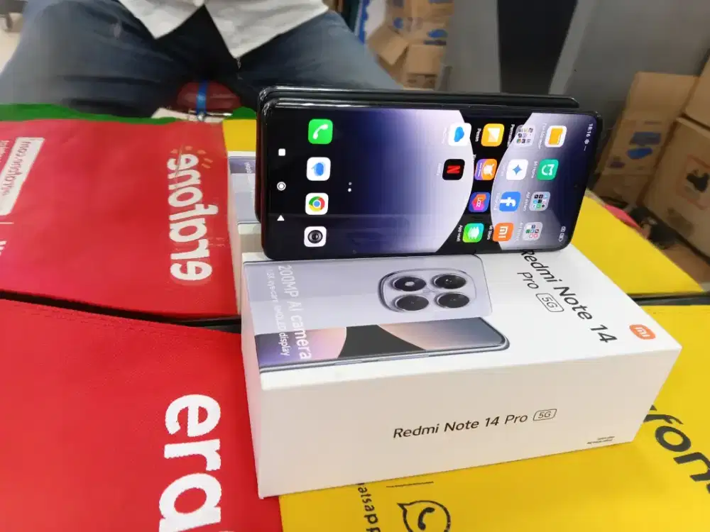 Redmi Note14 pro 5G Ram 12 /512 Gb mulus lengkap
