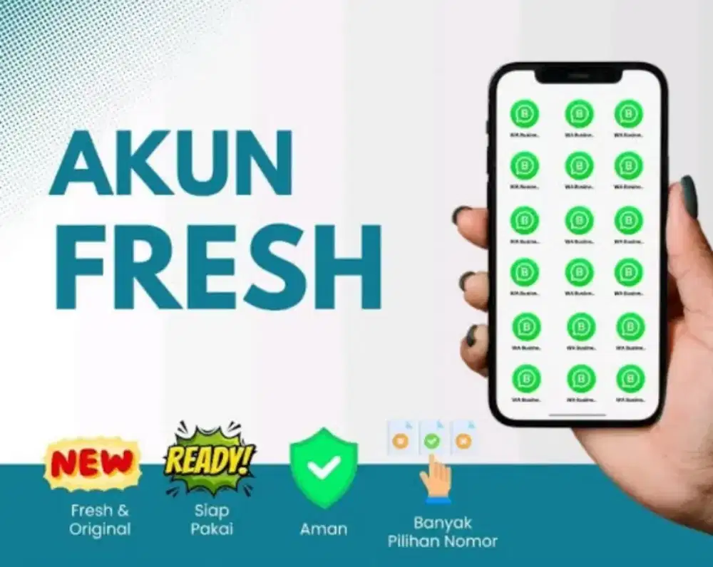 Ready nomer whatsApp fresh