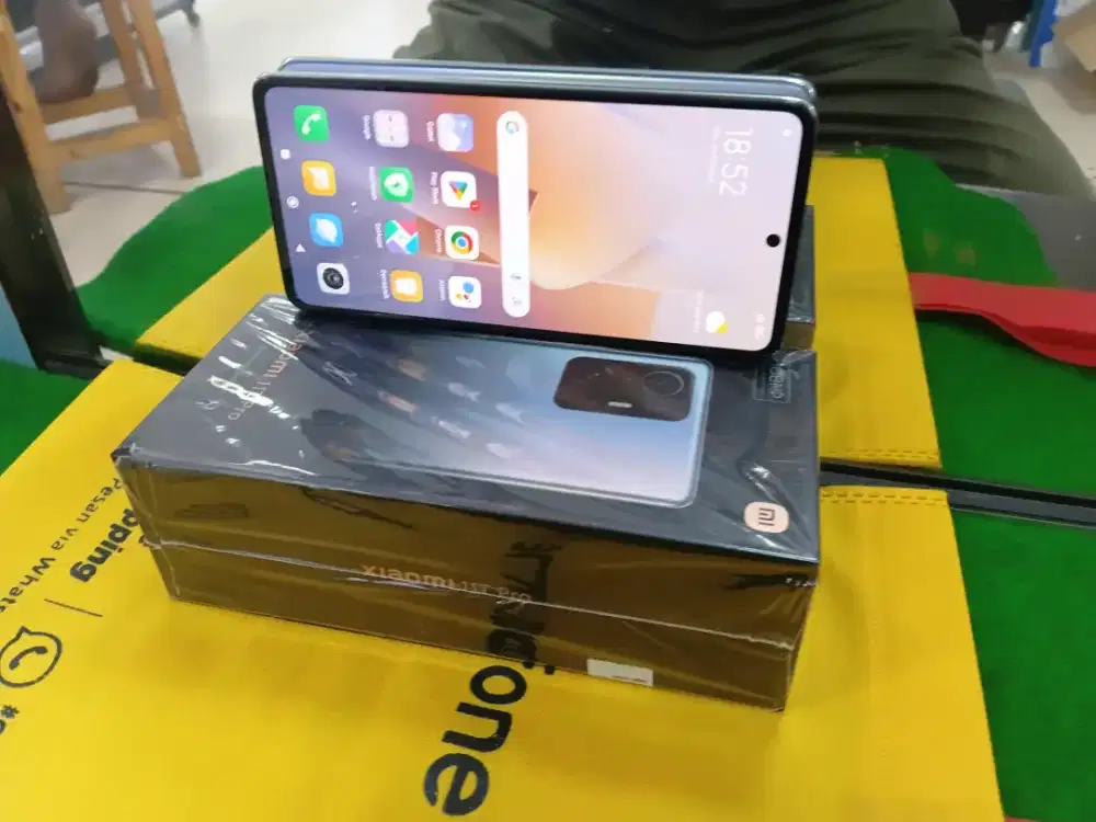 Xiaomi 11T Pro Ram 8/256 Gb mulus lengkap normal