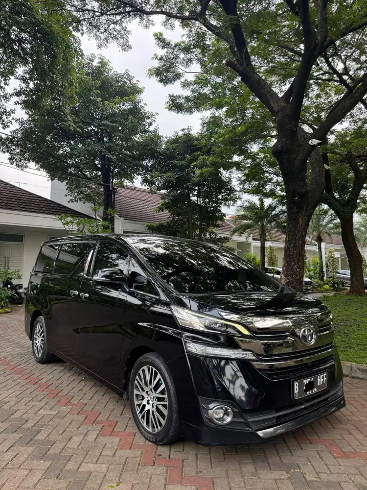 Toyota Vellfire 2018 Bensin
